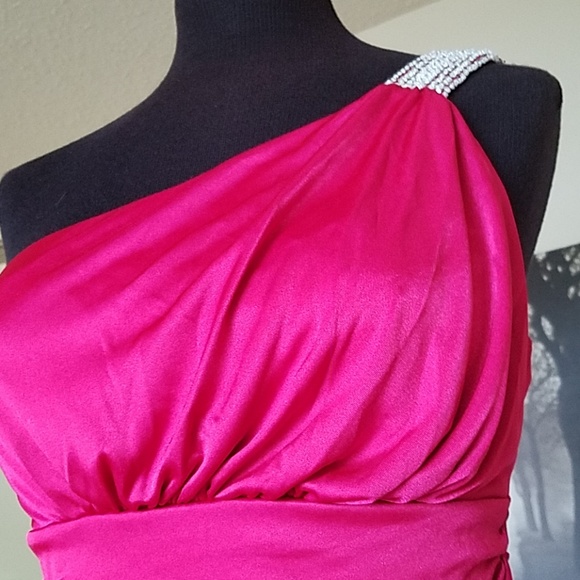 Pink blinged out dress - Picture 3 of 7